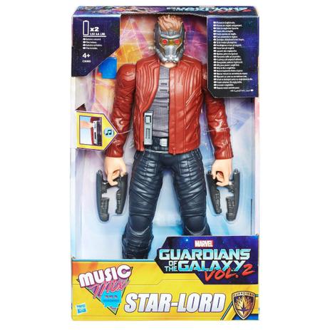 Boneco Star Lord Eletrônico Music Mix - Guardiões da Galaxia C0080 - Hasbro Menor preço em Boneco Star Lord Eletrônico Music Mix - Guardiões da Galaxia C0080 - Hasbro