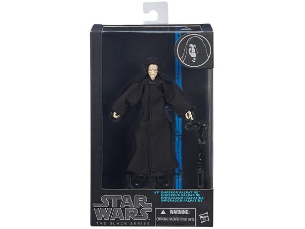 Boneco Star Wars Black Series Imperador Palpatine - com Mecanismo Hasbro