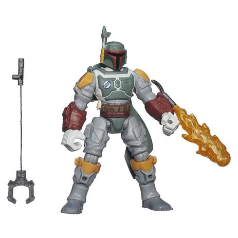 Boneco Star Wars Hero Mashers Deluxe Episódio VII - Boba Fett - Hasbro Menor preço em Boneco Star Wars Hero Mashers Deluxe Episódio VII - Boba Fett - Hasbro
