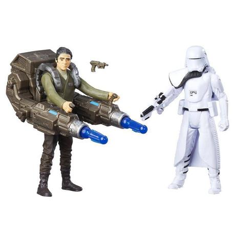 Boneco Star Wars Snowtrooper Officer And Poe Dameron - Hasbro é boa?