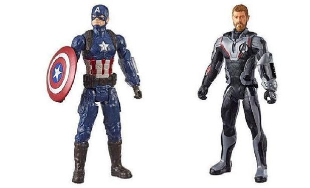Boneco Titan FX Vingadores Ultimato Thor e Capitão América 30 cm Articulado - Hasbro Menor preço em Boneco Titan FX Vingadores Ultimato Thor e Capitão América 30 cm Articulado - Hasbro