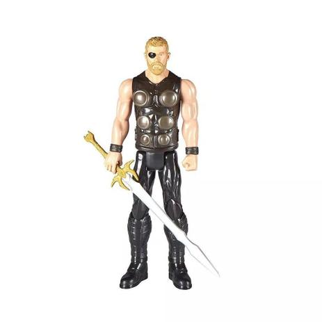 Boneco Titan Thor Avengers Guerra Infinita - Hasbro Menor preço em Boneco Titan Thor Avengers Guerra Infinita - Hasbro
