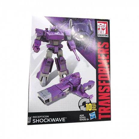 Boneco Transformers Generations CYBER 7 Shockwave Hasbro B0785 10814 Menor preço em Boneco Transformers Generations CYBER 7 Shockwave Hasbro B0785 10814