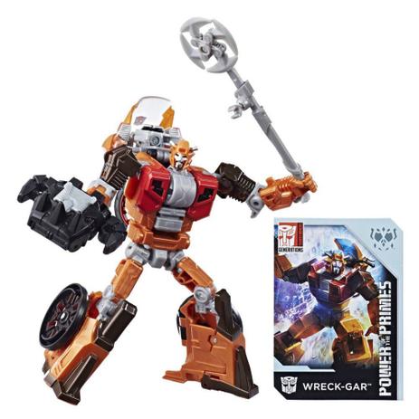 Boneco Transformers Generations Power Prime Wreck-Gar - Hasbro Menor preço em Boneco Transformers Generations Power Prime Wreck-Gar - Hasbro