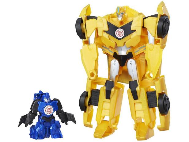 Boneco Transformers Robots in Disguise - Stuntwing e Bumblebee Hasbro