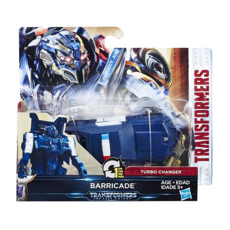 Boneco Transformers The Last Knight - Turno Changer - Barricade - Hasbro Menor preço em Boneco Transformers The Last Knight - Turno Changer - Barricade - Hasbro