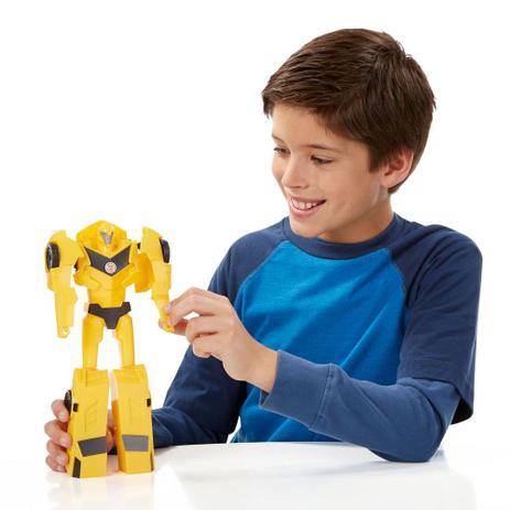 Boneco Transformers - Titan Changers - Robots In Disguise - Bumblebee - Hasbro Menor preço em Boneco Transformers - Titan Changers - Robots In Disguise - Bumblebee - Hasbro