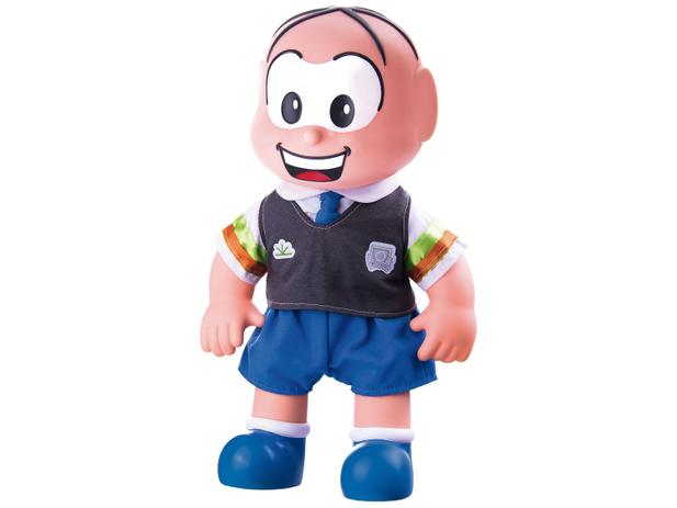 Boneco Turma da Mônica Escolar Cebolinha - com Acessórios Sid-Nyl