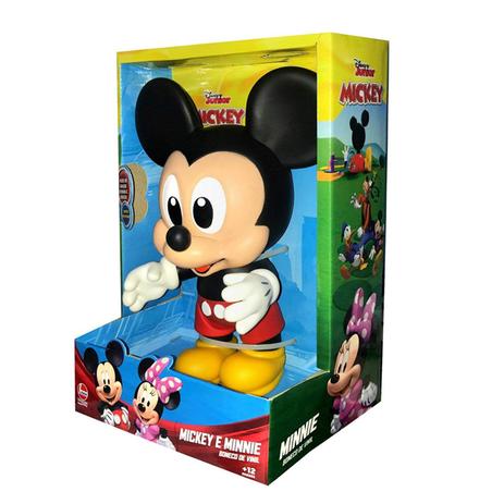 Boneco vinil mickey baby disney jr 26cm - Lider Menor preço em Boneco vinil mickey baby disney jr 26cm - Lider