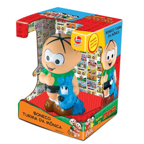 Boneco Vinil Turma da Mônica - Cebolinha - Líder - Lider Menor preço em Boneco Vinil Turma da Mônica - Cebolinha - Líder - Lider