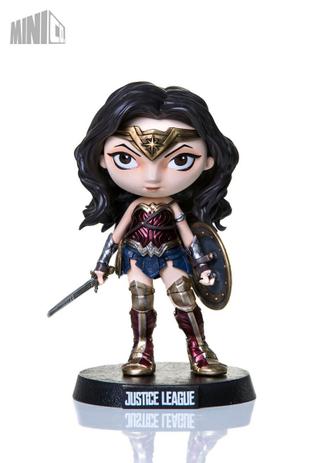Boneco Wonder Woman Mini Co - Justice League - Iron Studios - Liga da justiça é boa?