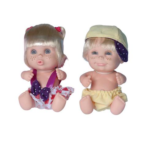 Bonecos Bebês Gêmeos - Candide Menor preço em Bonecos Bebês Gêmeos - Candide