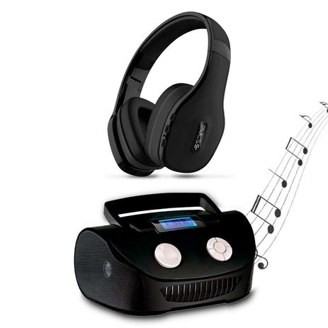 Boombox Mp3 Sistema De Som Portatil + Fone Pulse Bluetooth - Multilaser Menor preço em Boombox Mp3 Sistema De Som Portatil + Fone Pulse Bluetooth - Multilaser