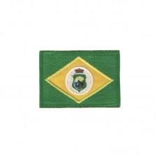 Bordado Termocolante Bandeira Ceará - Mundo do militar Menor preço em Bordado Termocolante Bandeira Ceará - Mundo do militar