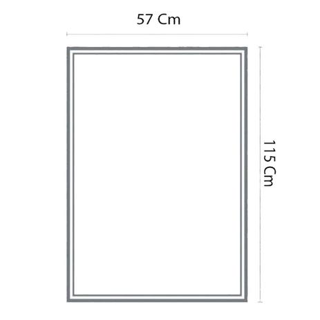 Borracha Gaxeta Geladeira Electrolux Dc36 Dc38 Inferior 115 x 57 cm Menor preço em Borracha Gaxeta Geladeira Electrolux Dc36 Dc38 Inferior 115 x 57 cm