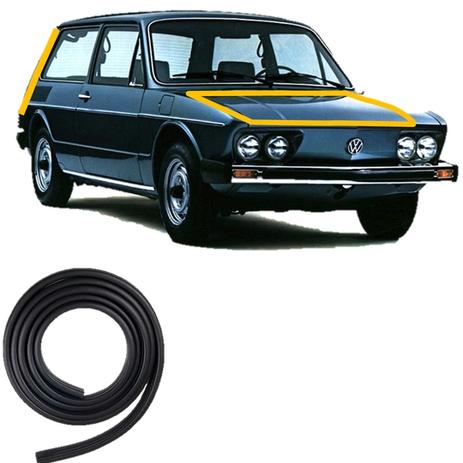 Borracha Vedação Capo ou Mala Brasilia - Komandant parts Menor preço em Borracha Vedação Capo ou Mala Brasilia - Komandant parts