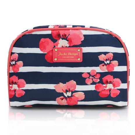 (BOSSANOVA) Necessaire Retangular Tecido Flores e Listras - Jacki design Menor preço em (BOSSANOVA) Necessaire Retangular Tecido Flores e Listras - Jacki design
