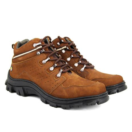 bota de couro nobuck