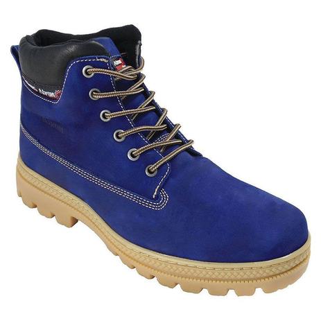 bota azul masculina