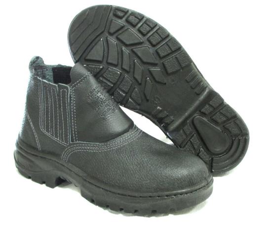 Bota Botina Bico Aço Trabalho Pedreiro Crival 003 Aço Menor preço em Bota Botina Bico Aço Trabalho Pedreiro Crival 003 Aço