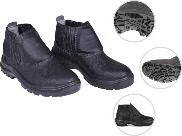 bota com bico de pvc