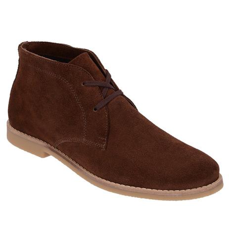 bota casual camurça masculina