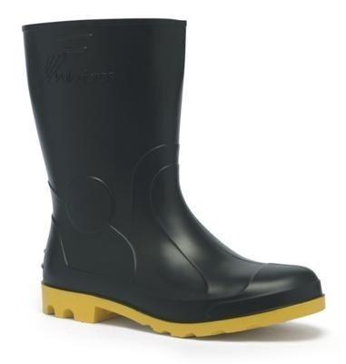 Bota Botina Galocha Pega Forte Solado Amarelo Menor preço em Bota Botina Galocha Pega Forte Solado Amarelo