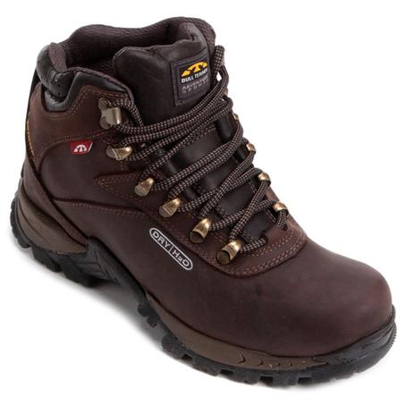 bota marrom escuro