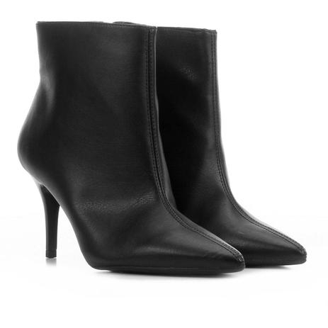 bota feminina salto fino cano curto