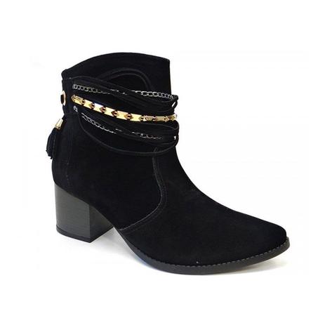 botas femininas cano curto via marte