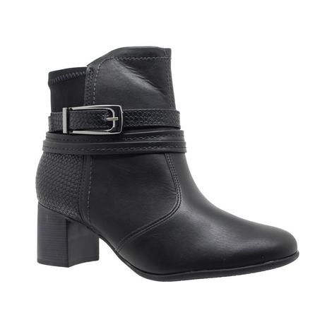 bota cano curto feminina comfortflex