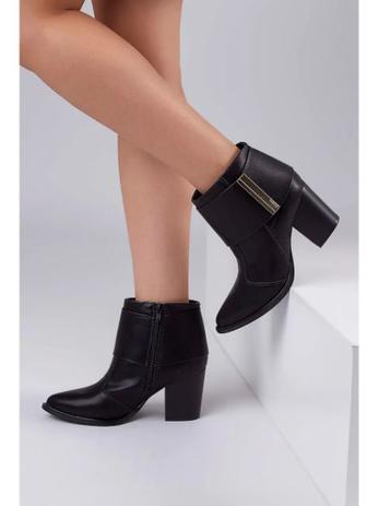 botas cano curto femininas