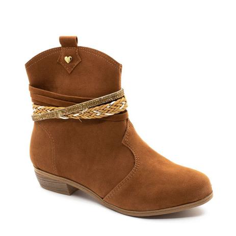 bota de cano curto infantil