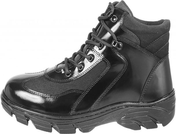 bota cano curto militar