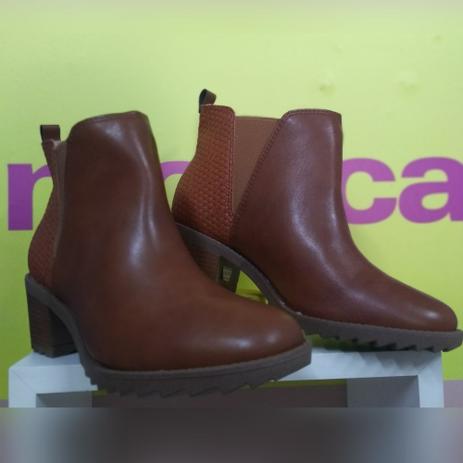 bota cano baixo moleca