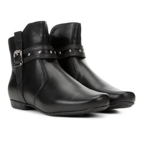 bota feminina cano curto mooncity