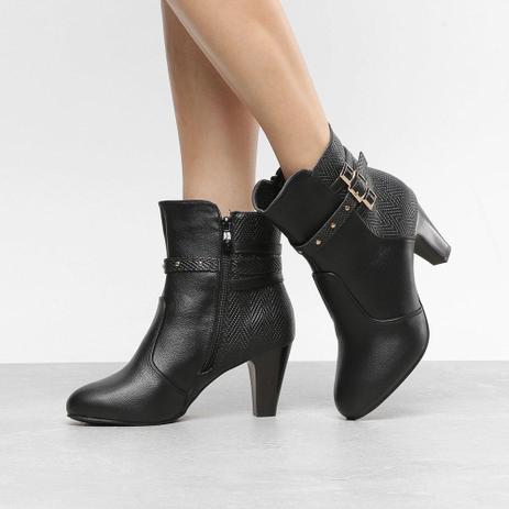 bota cano curto mooncity