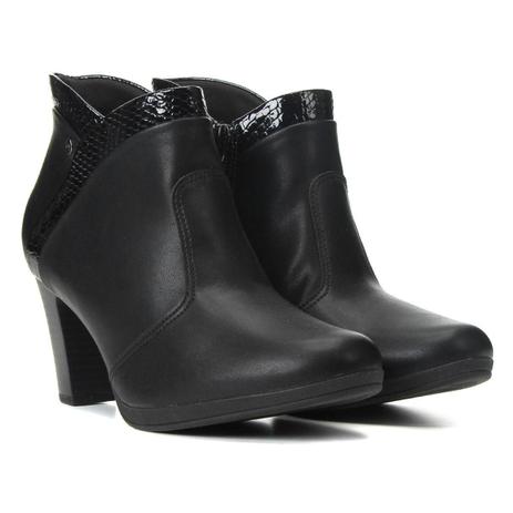 botas femininas da piccadilly cano curto