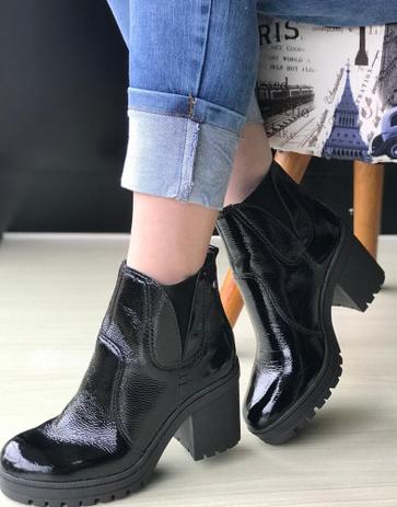 bota cano curto moda