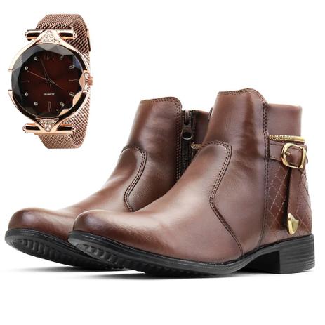 bota casual feminina