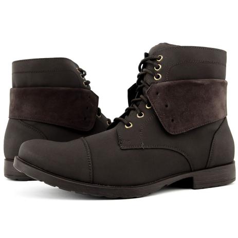 bota masculina de cadarço