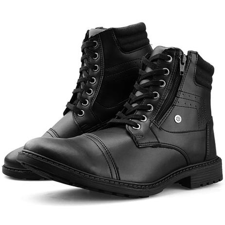 Toms Portugal - Botas Toms Homem Pretas Desconto - Toms Ashland