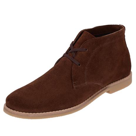 Bota Chelsea Masculina Escrete Camurça Fechamento Cadarço Menor preço em Bota Chelsea Masculina Escrete Camurça Fechamento Cadarço