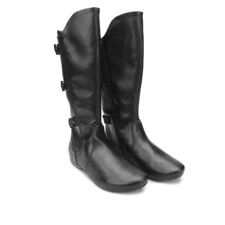 bota feminina comfortflex cano alto