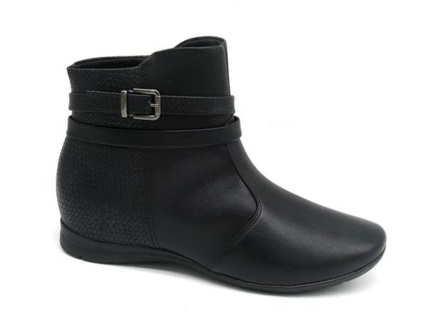 bota rasteira conforto feminina comfortflex