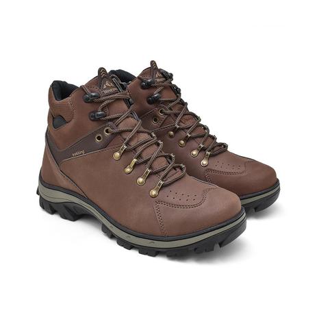 bota coturno masculina adventure cano médio solado trekking