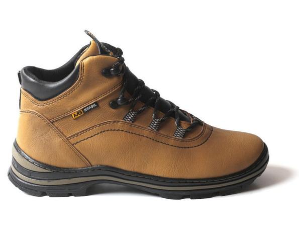 coturno caramelo masculino