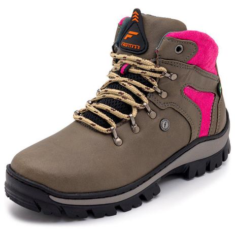 Bota Coturno Adventure Tênis Feminino Silva\u0026Silva 2025 Taupe Rosa -  Silva\u0026Silva - Coturno Feminino - Magazine Luiza