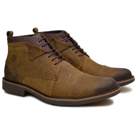 Bota Coturno Anatomic Gel Masculino Couro Dia a Dia Conforto - Calçados  Masculinos - Magazine Luiza