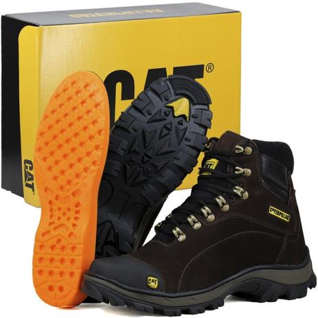 Bota Caterpillar Zip One em Couro - Original em Promoção na Americanas